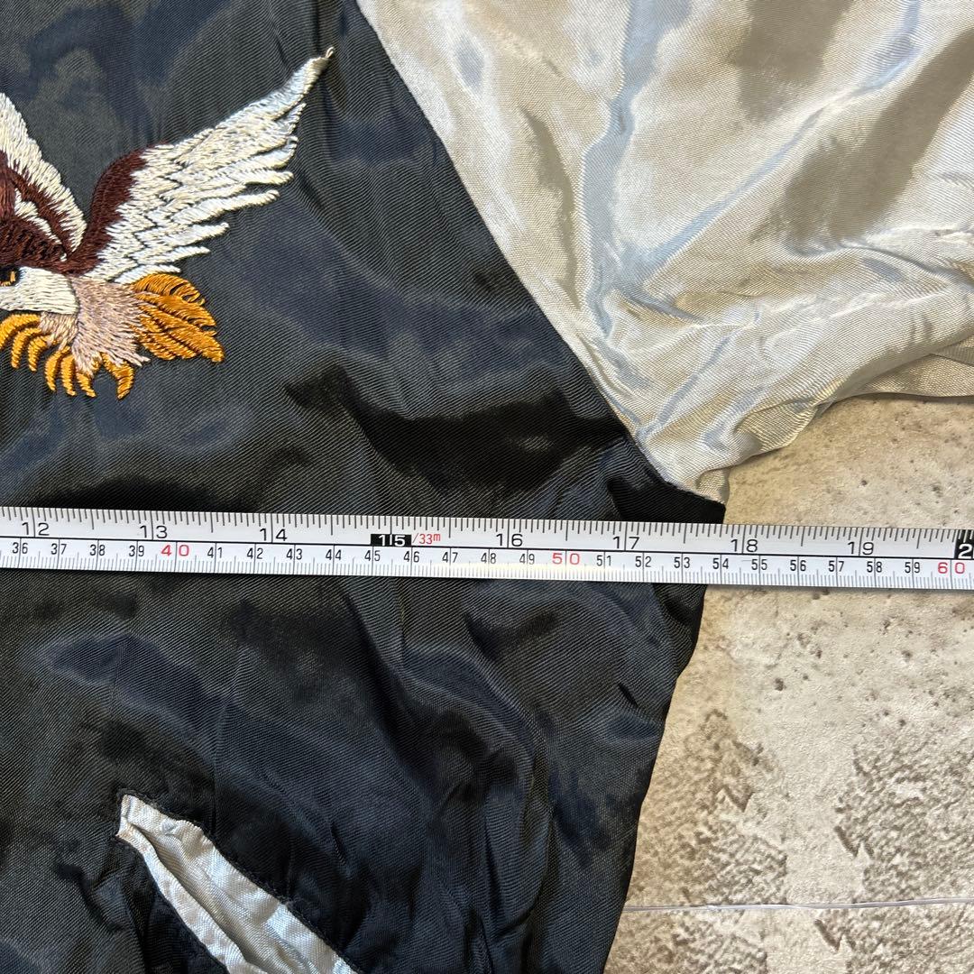 50s 復刻 WAREHOUSE 沖縄 スーベニア スカジャン 虎 鷹 サテン