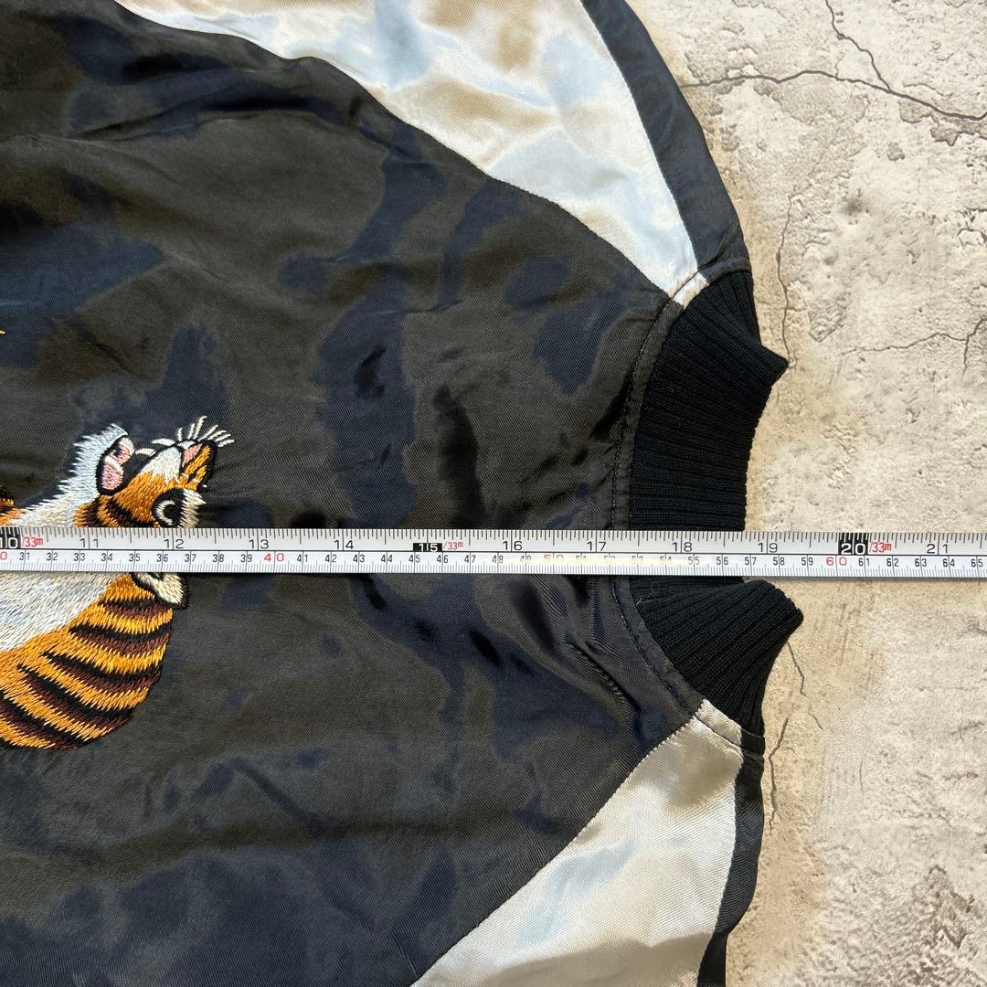 50s 復刻 WAREHOUSE 沖縄 スーベニア スカジャン 虎 鷹 サテン