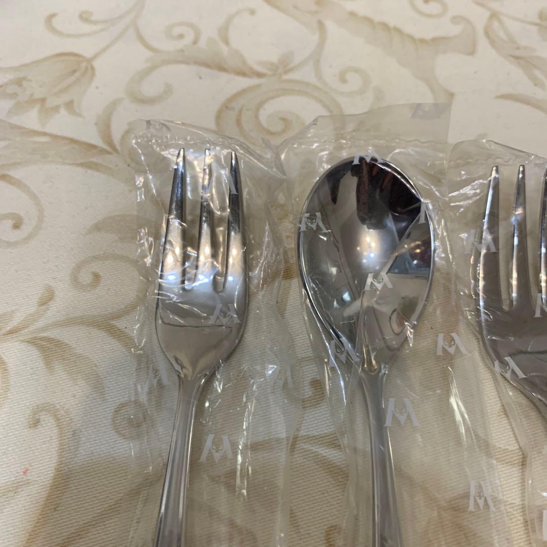 希少　ウェッジウッド スワル　カトラリー　デザートスプーン　デザートフォーク