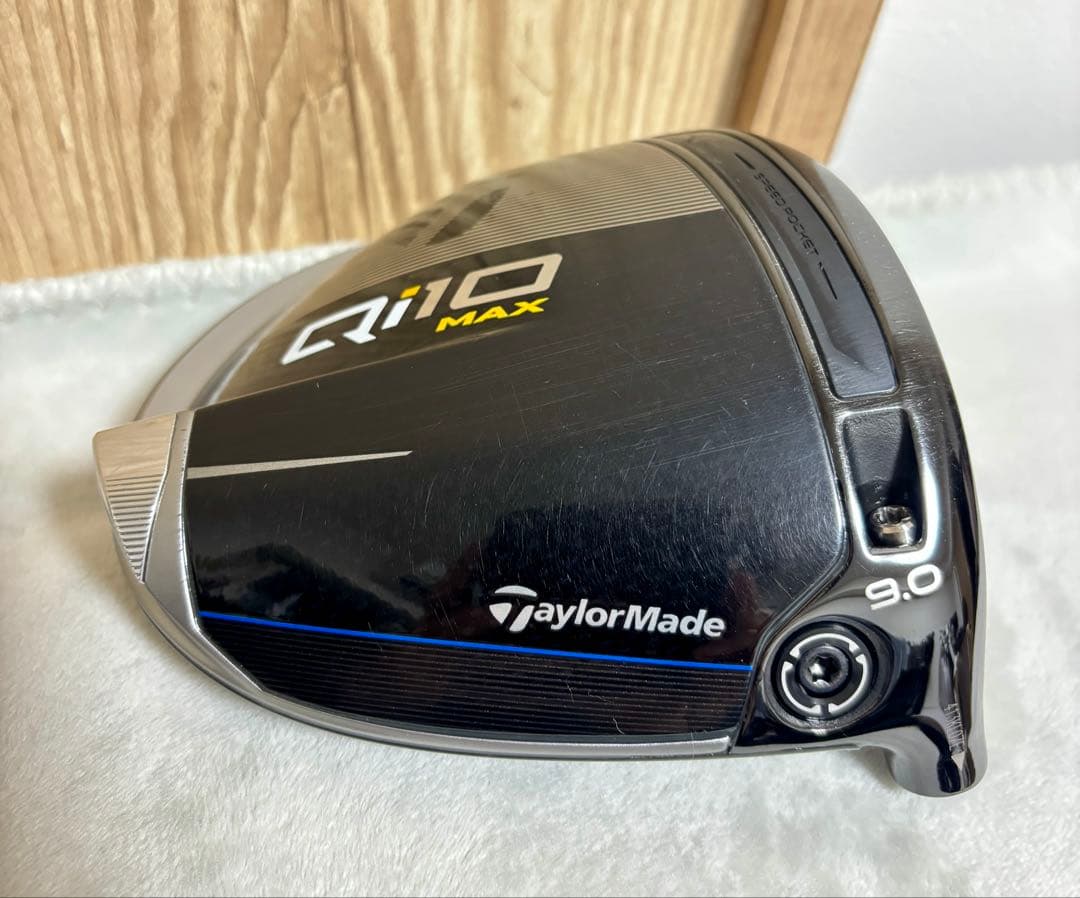 TaylorMade Qi10 MAX ドライバー 9.0度 ヘッドのみ