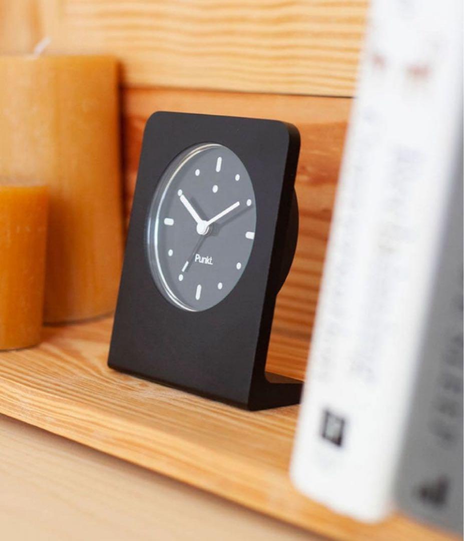 【2時間限定価格】Punkt. AC02 置時計 ブラック