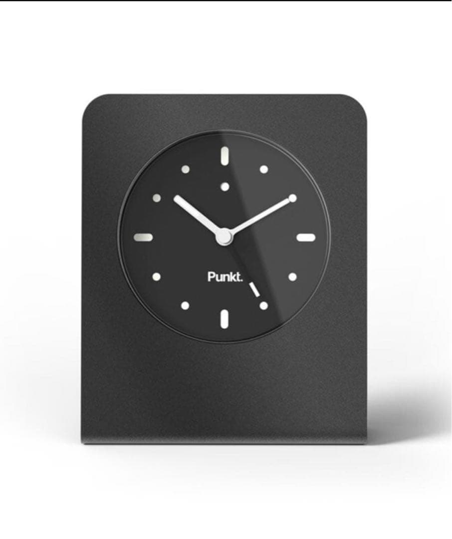【2時間限定価格】Punkt. AC02 置時計 ブラック