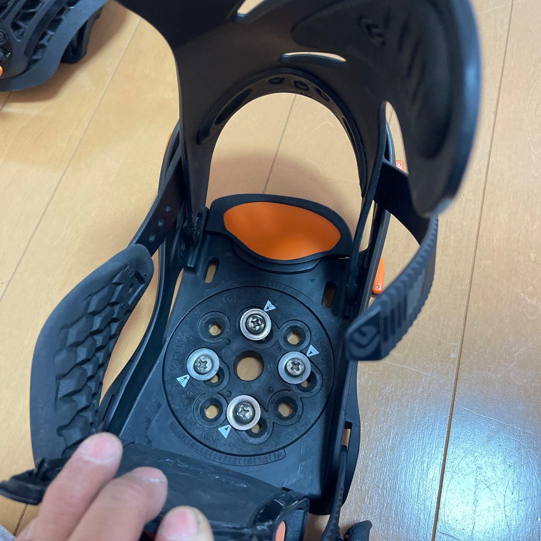 FLUX GT ビンディング Mサイズ ブラック/オレンジ