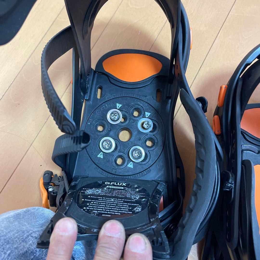 FLUX GT ビンディング Mサイズ ブラック/オレンジ