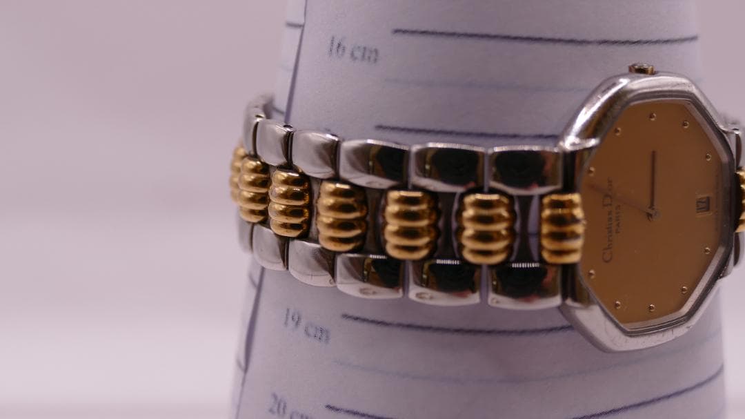 Christian Dior クリスチャンディオール オクタゴン ペア腕時計