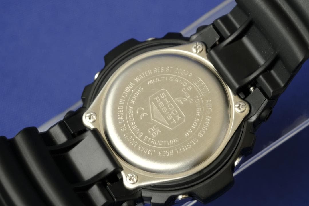 【良品】CASIO G-SHOCK AWG-M100SB 箱あり(129)