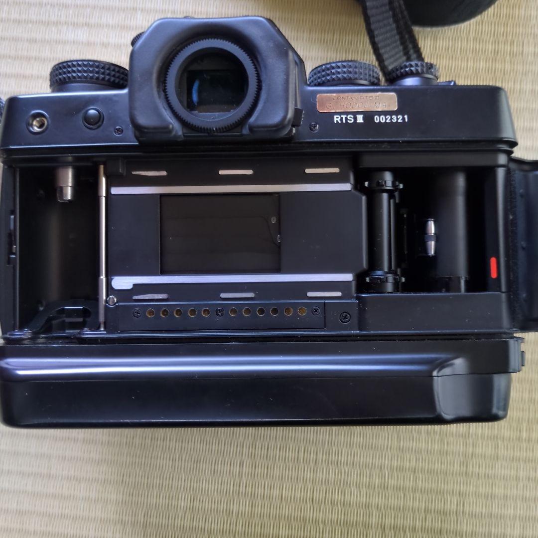 CONTAX RTSⅢ フィルム一眼レフカメラ ブラックボディ