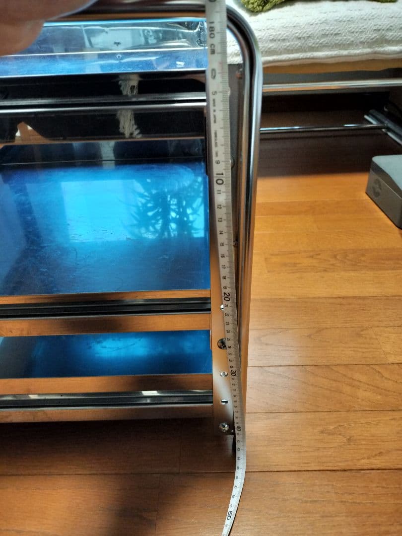 川口工器 シンク下 スライドラック 日本製 (幅50cm 棚3段)