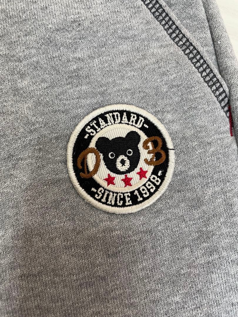 【新品未使用】デニム ジーンズストレッチダブルBタグ付き110＆スウェット