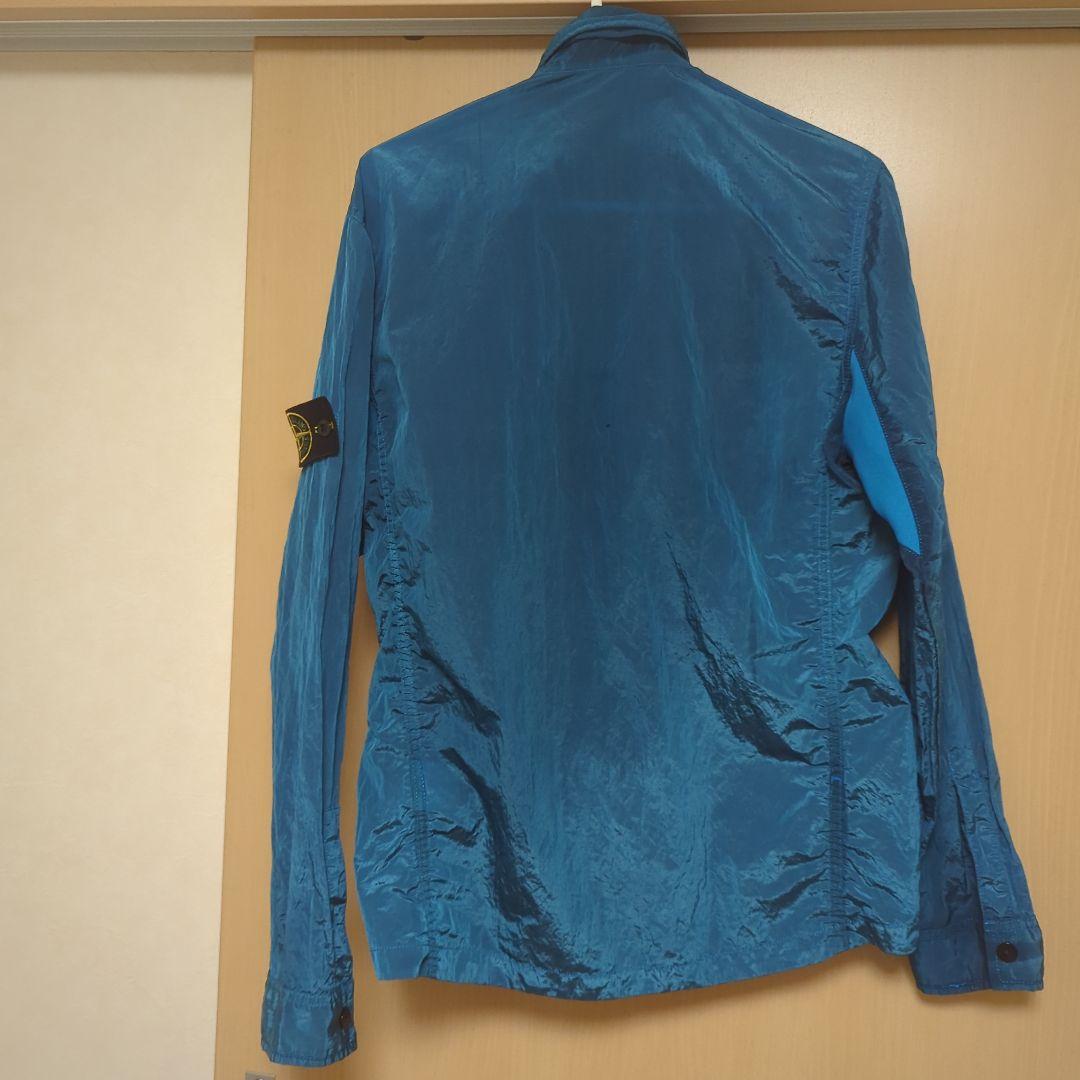 STONE  ナイロンジャケット 青