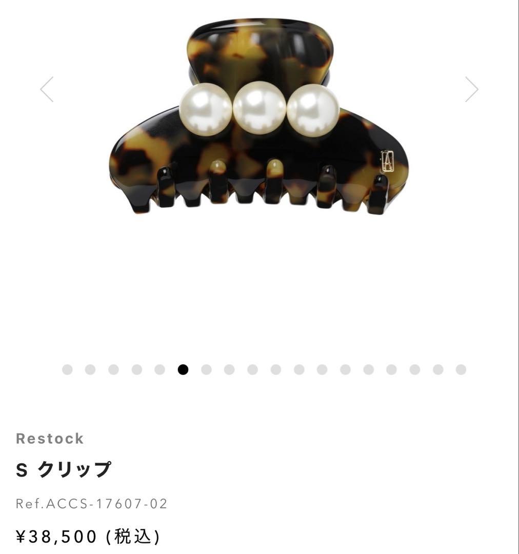 アレクサンドルドゥパリ　S クリップ トーキョー べっ甲