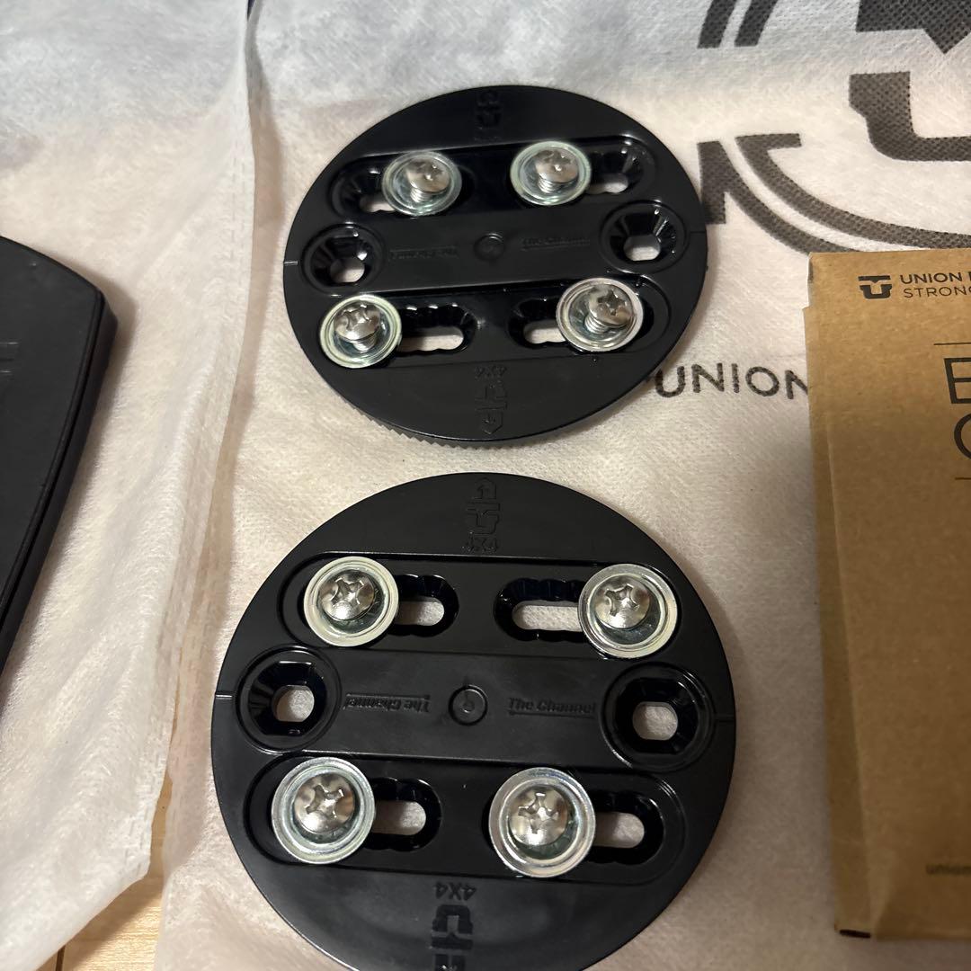 使用時間4時間！24-25 UNION FORCE ブラック Sサイズ