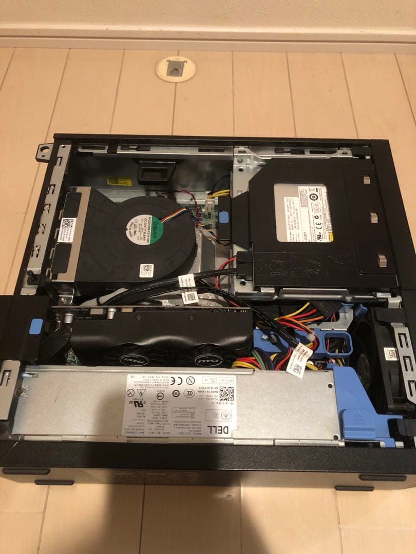 DELLOptiPlex7010デスクトップPCグラボmsiGTX1050TI