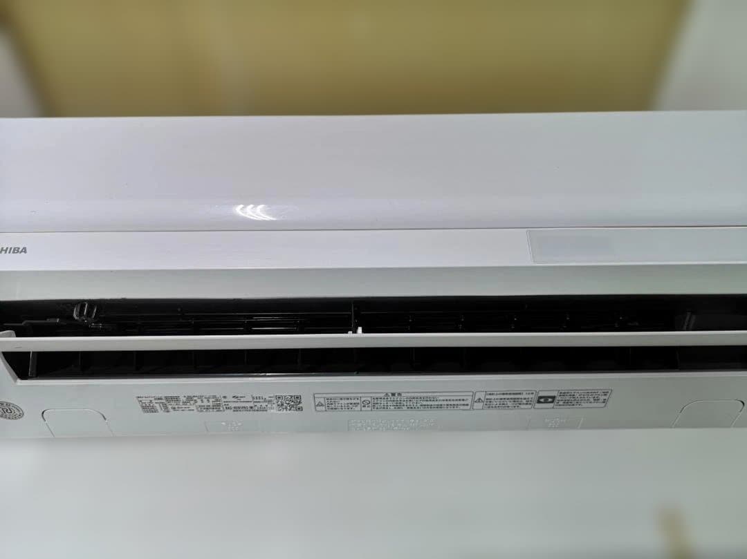 神奈川県内は無料工事、配送付き、室外機セット)東芝10畳 2022年式 保証あり