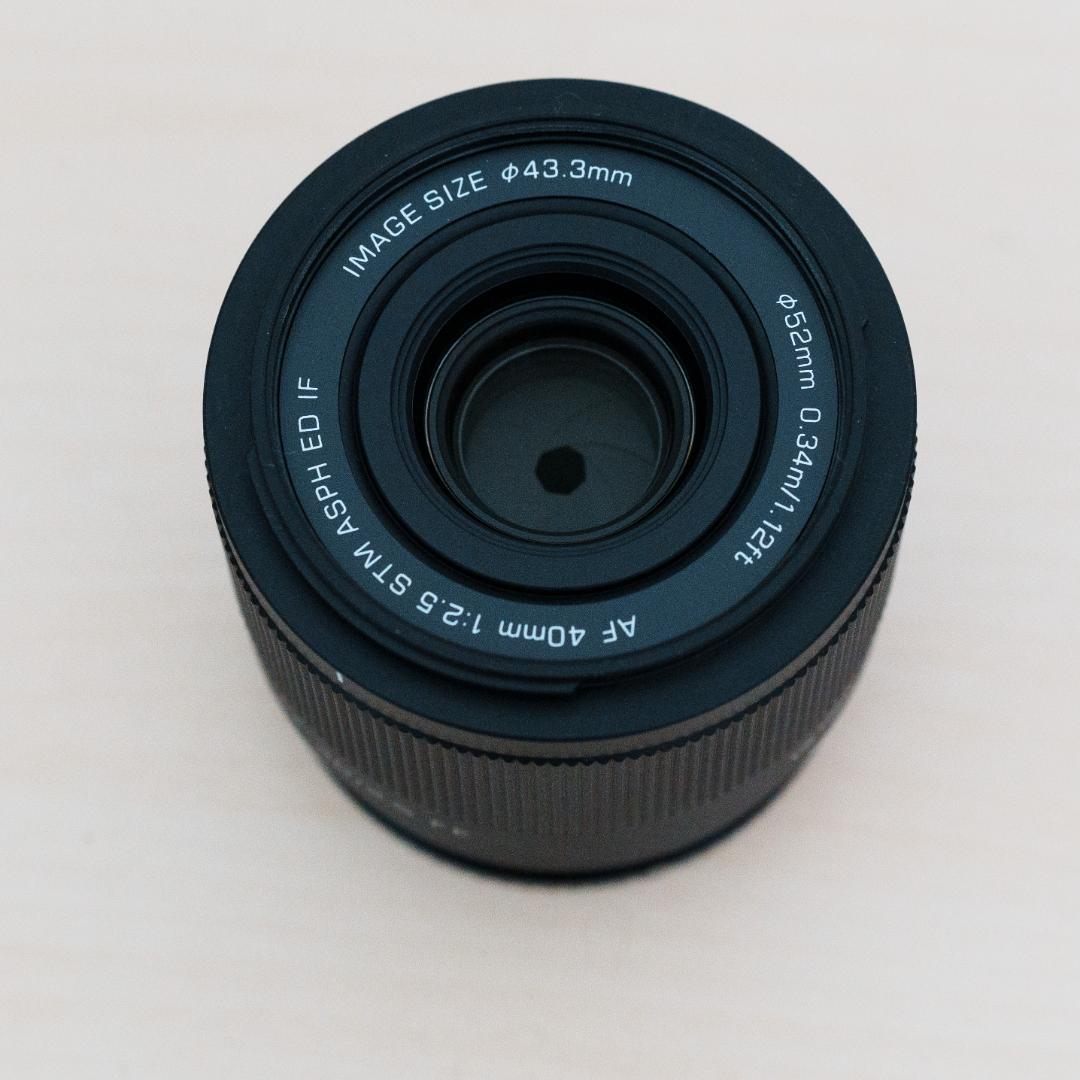 【美品】VILTROX 40mm F2.5 FE Eマウント プロテクター付き