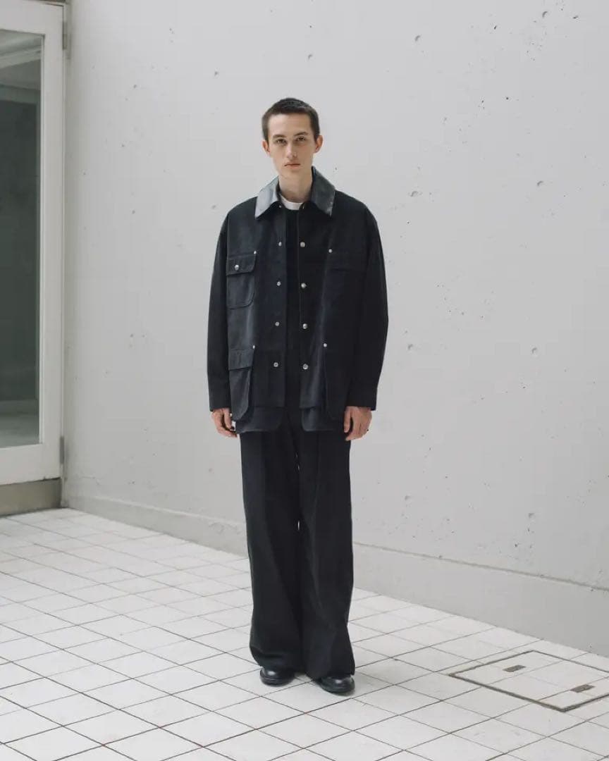 ジャケット・アウター YOKE 25AW Nubuck Leather Coverall Jacket