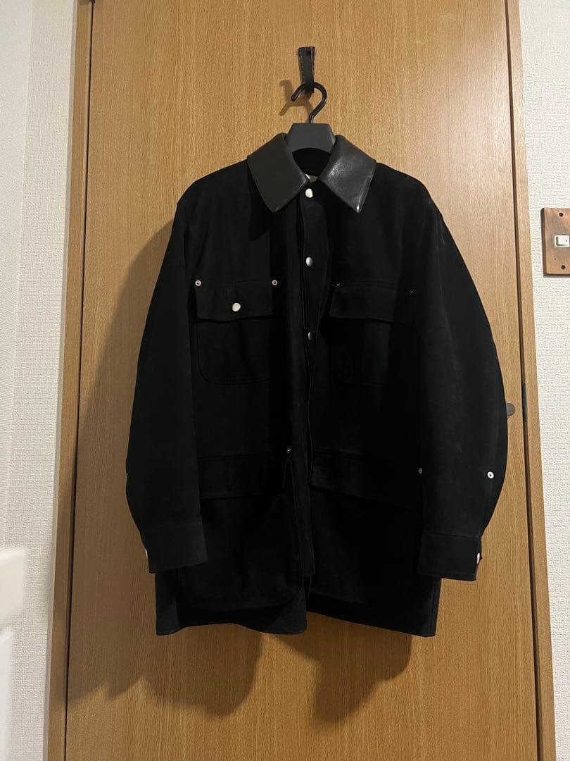 ジャケット・アウター YOKE 25AW Nubuck Leather Coverall Jacket