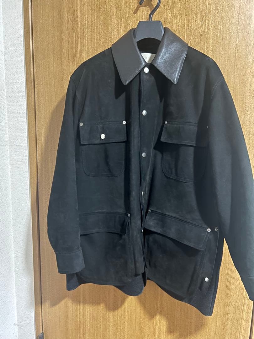 ジャケット・アウター YOKE 25AW Nubuck Leather Coverall Jacket