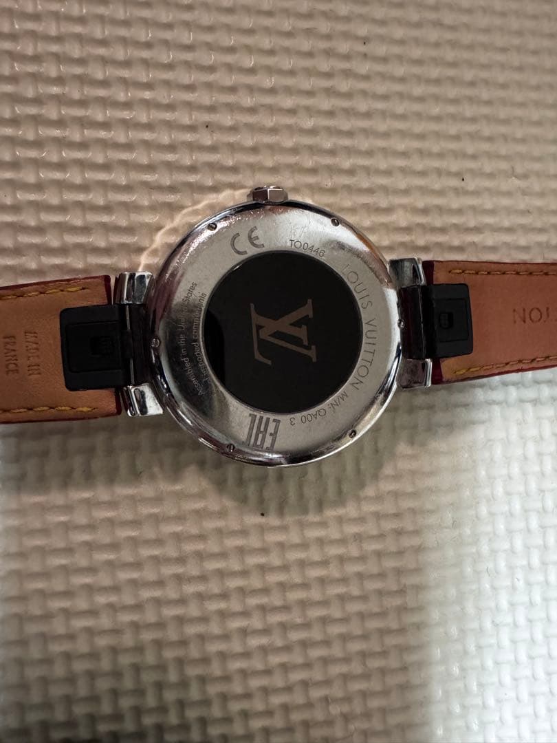 LOUIS VUITTON スマートウォッチ タンブール 箱 電源入りません