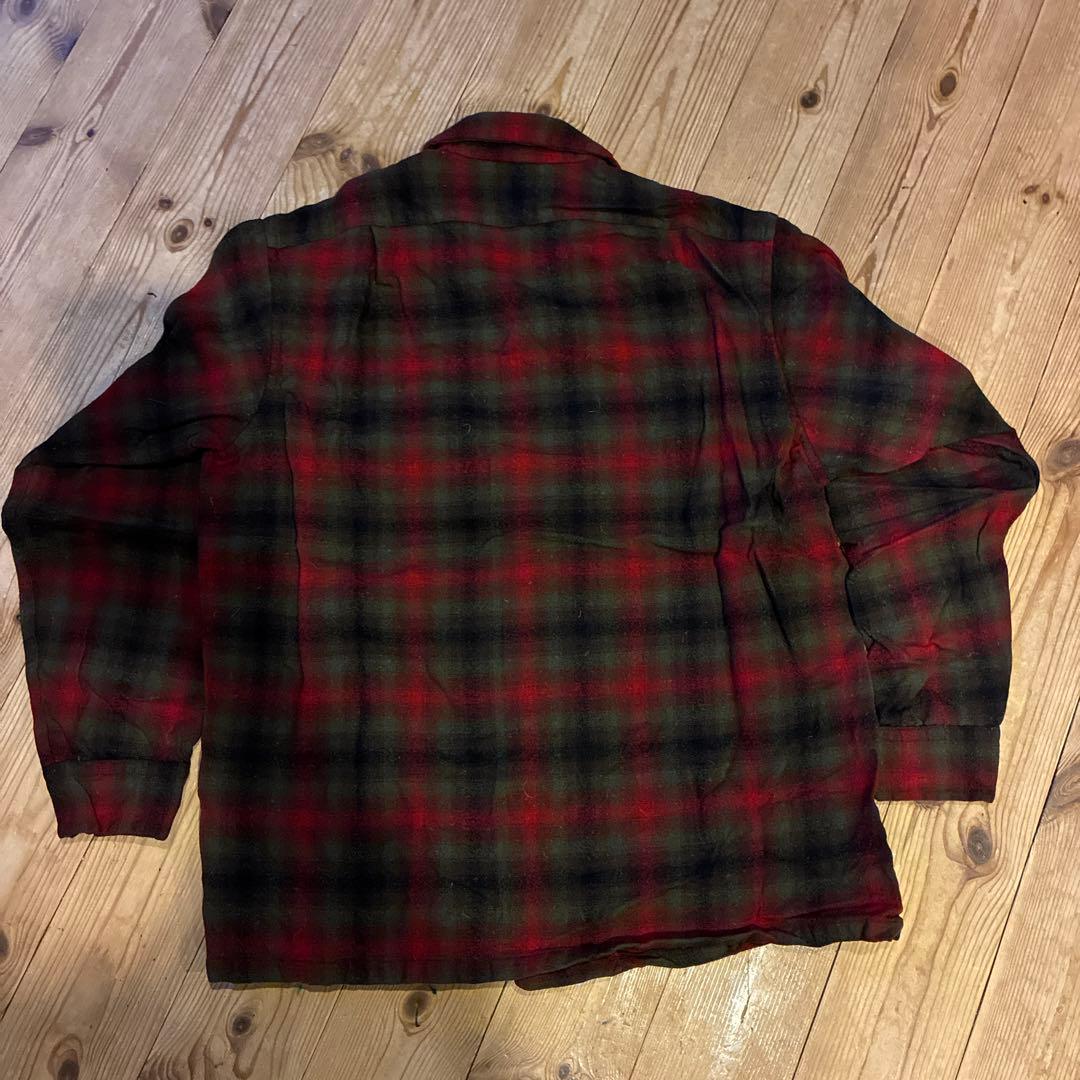 つ*す様 PENDLETON 60s オンブレ　ボードシャツ