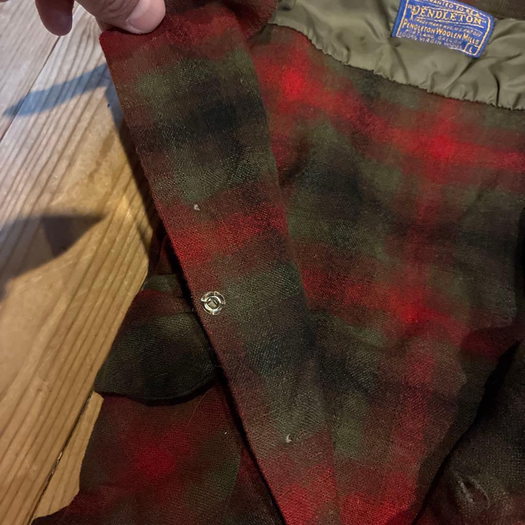 つ*す様 PENDLETON 60s オンブレ　ボードシャツ