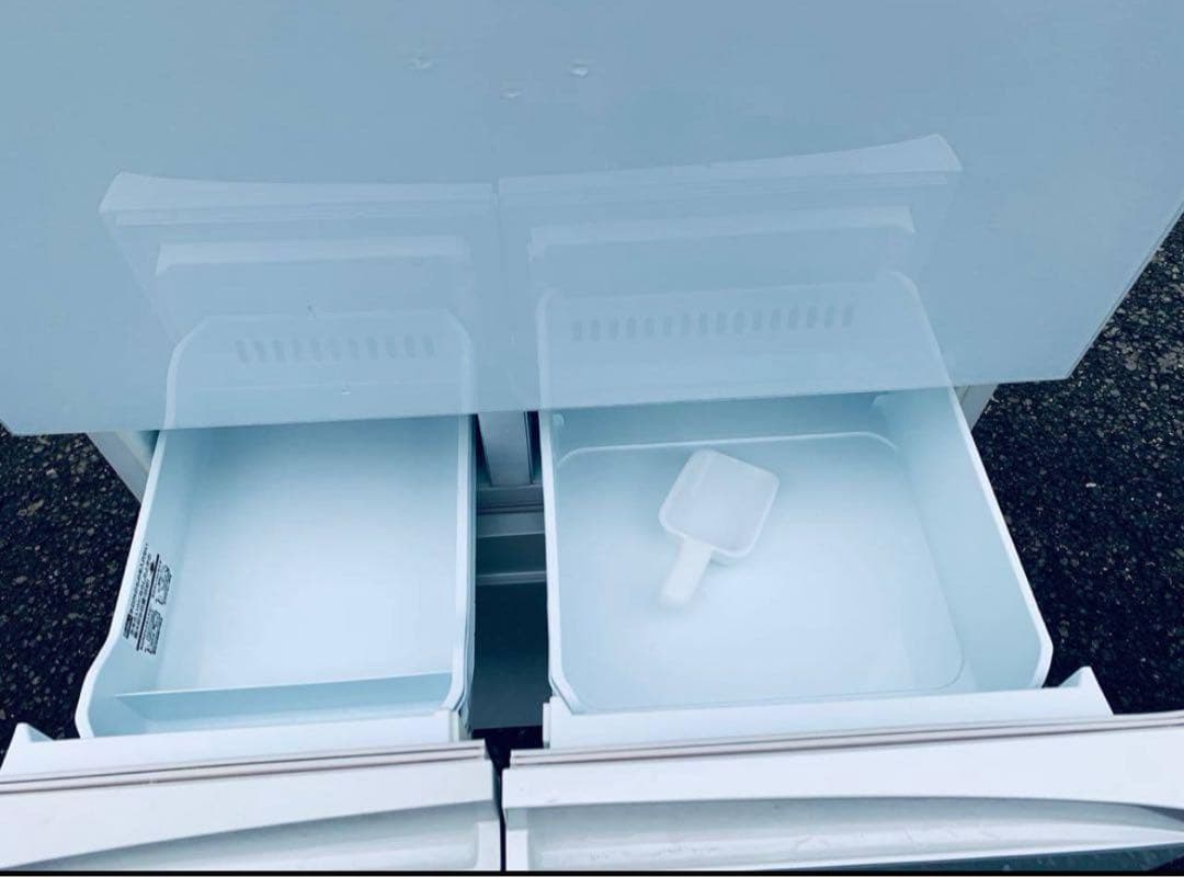 【極美品】東芝ノンフロン冷凍冷蔵庫 形名：GR-H460FV（ZC）458L