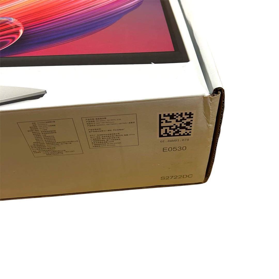 【未開封新品】Dell S2722DC 27インチ モニター　パソコン　本体
