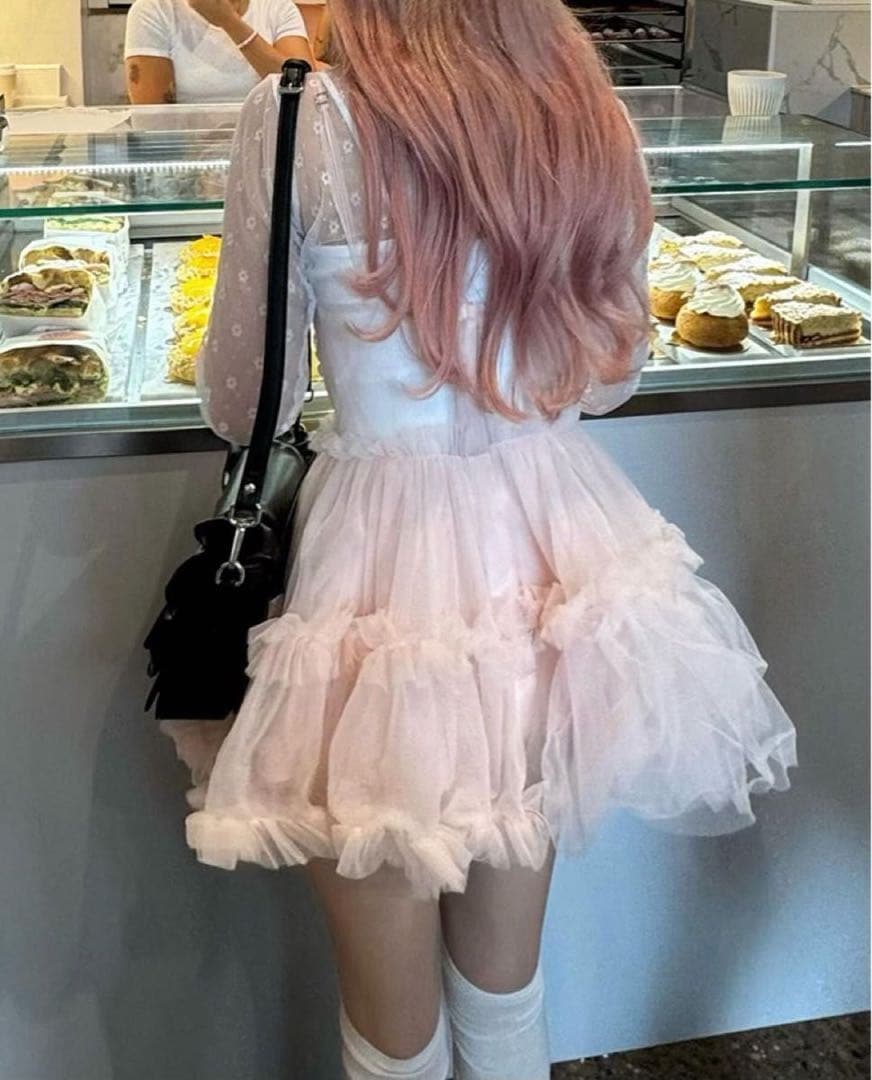 【Treat Ürself】BallerinaTullePeplumTops