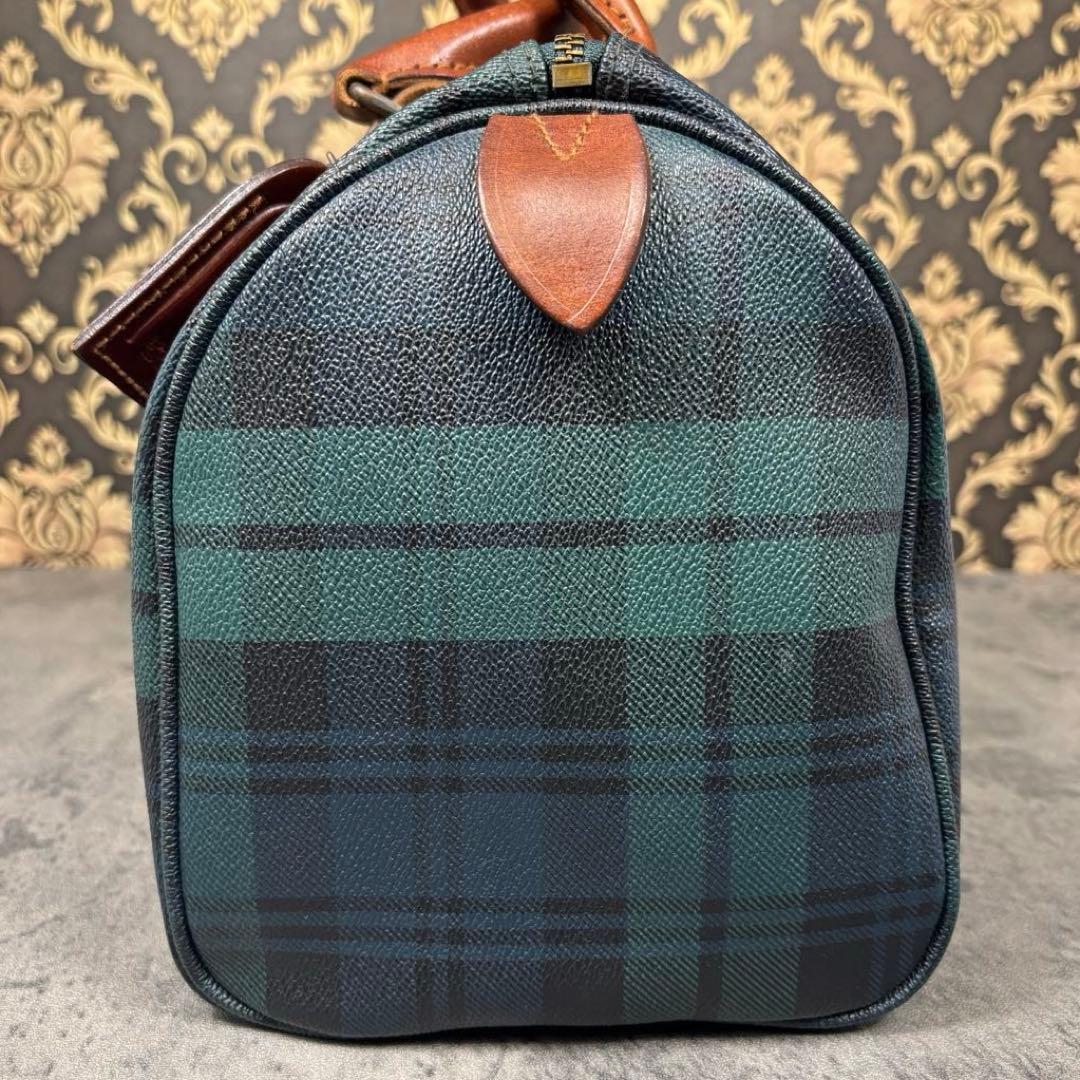 【美品】ラルフローレン ミニボストンバッグ ビンテージ PVC 付属品有