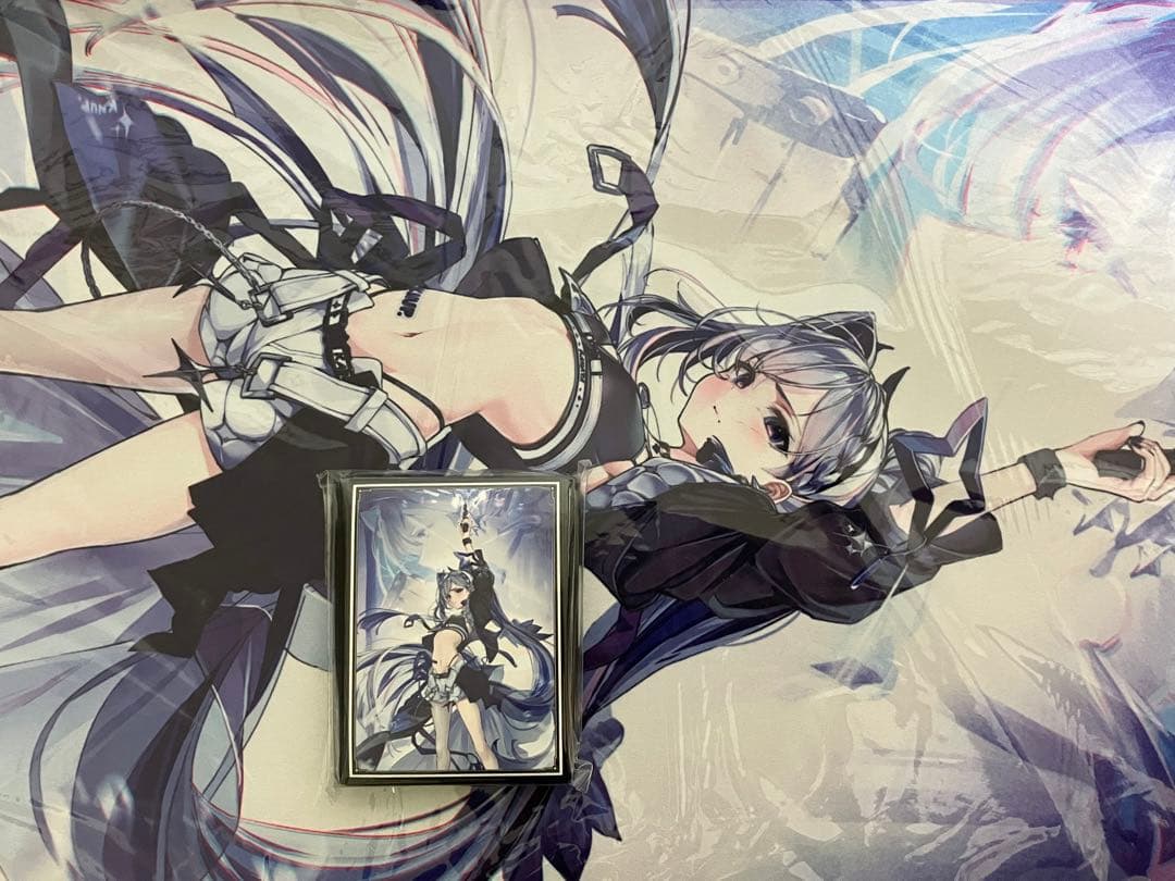 混沌の女神様　ホロライブ　スリーブ　プレイマット　天音かなた　k5