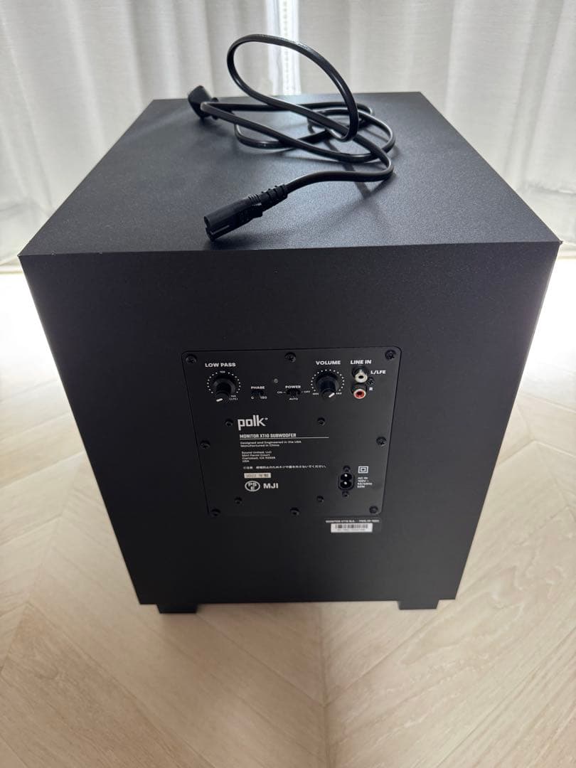 DENON Polk XT-10 サブウーファー