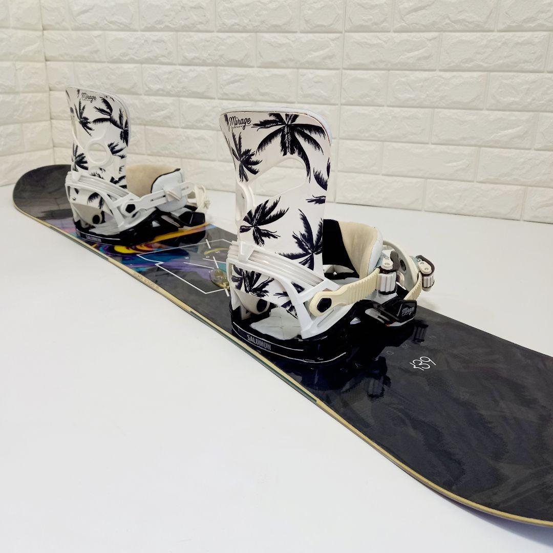 サロモン 2点セット スノーボード WONDER 139 バイン MIRAGE