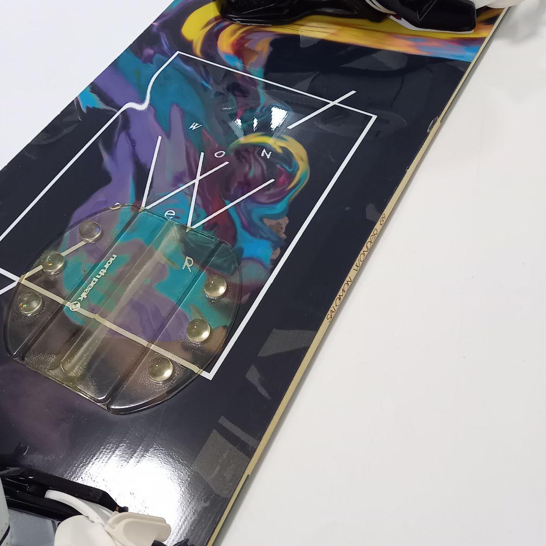 サロモン 2点セット スノーボード WONDER 139 バイン MIRAGE