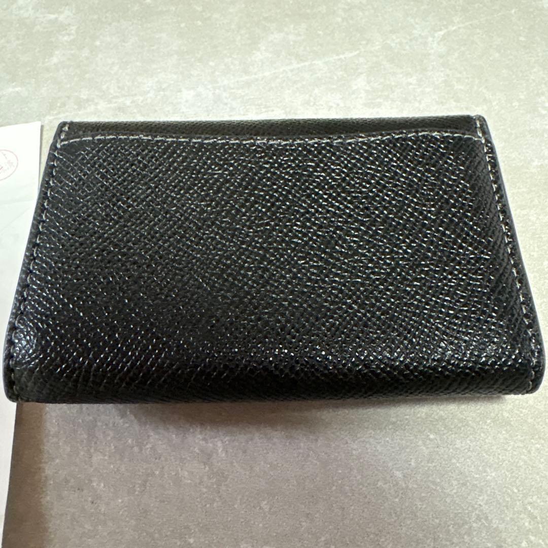 新品　正規品 COACH カードケース 名刺入れ カードホルダー ブラック