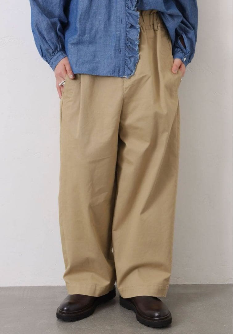 JOURNAL STANDARD LUXE ツイルストレッチ イージーパンツ