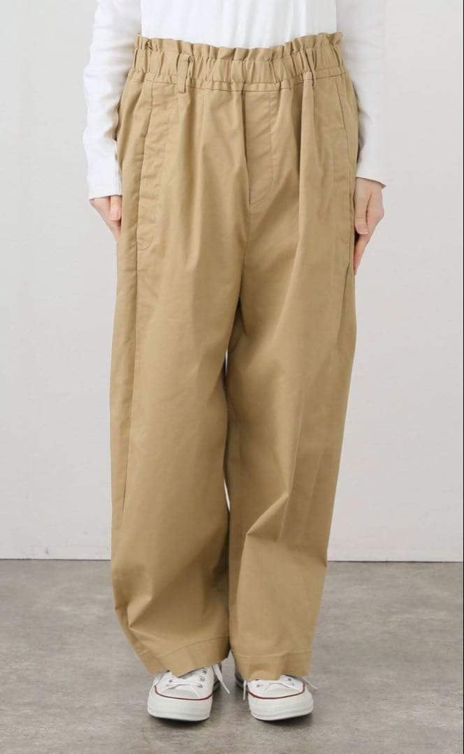 JOURNAL STANDARD LUXE ツイルストレッチ イージーパンツ