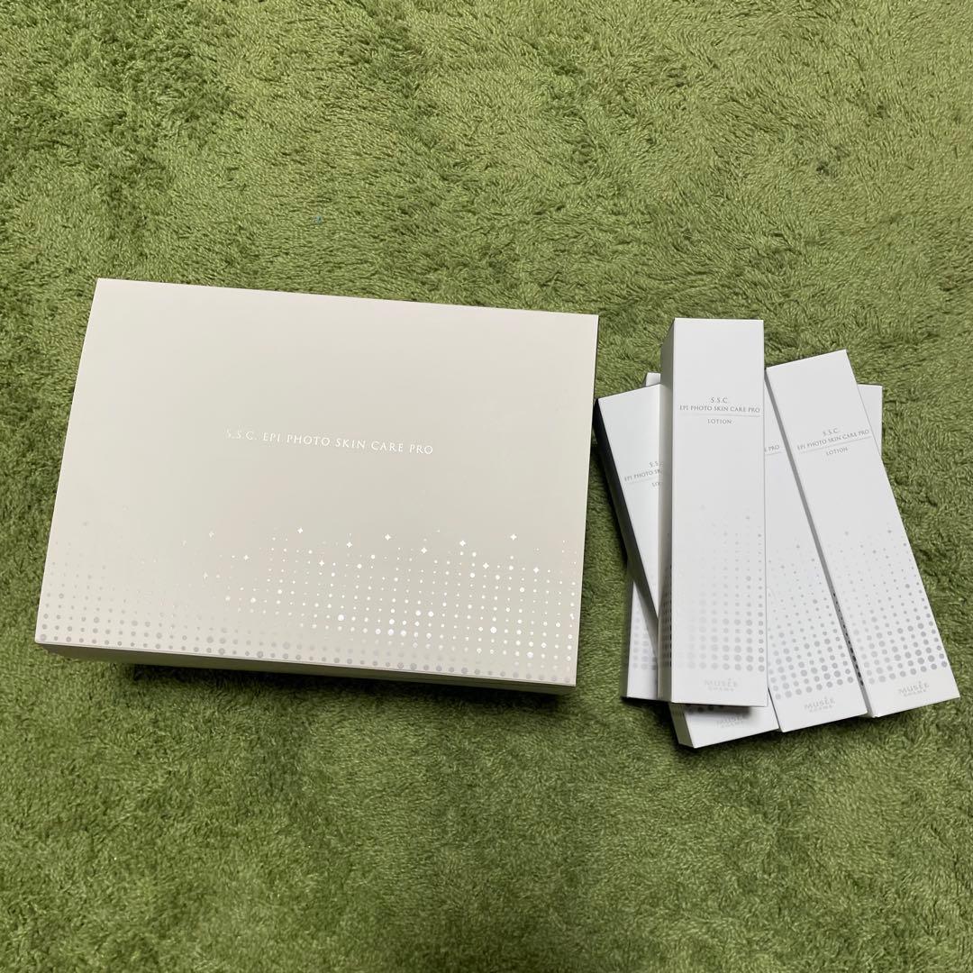 ミュゼ エピフォト スキンケアプロ 美容脱毛器 ローション7個付き