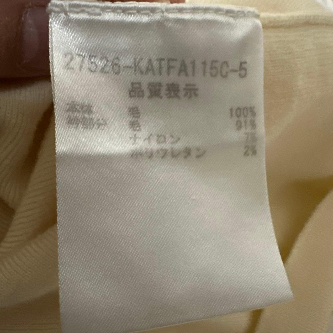 フォクシー　タートル　リブニット　セーター　 M