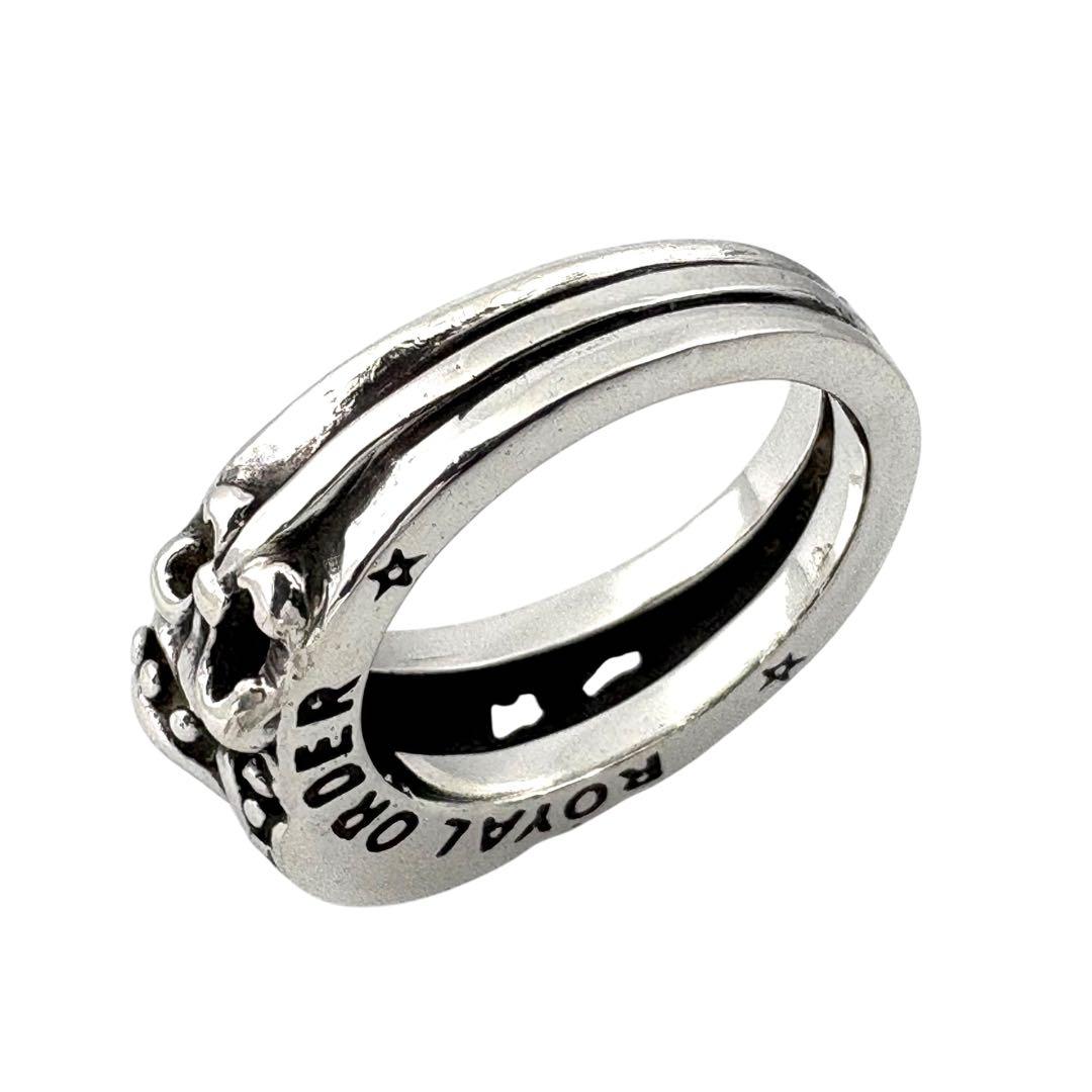 ロイヤルオーダー DEMI CROWN デミ クラウン リリー リング 15号