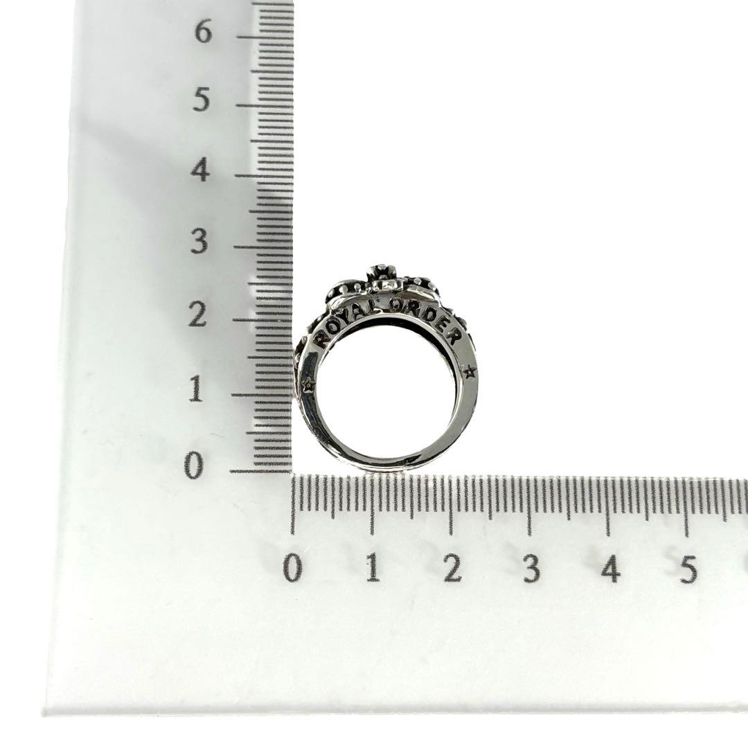 ロイヤルオーダー DEMI CROWN デミ クラウン リリー リング 15号
