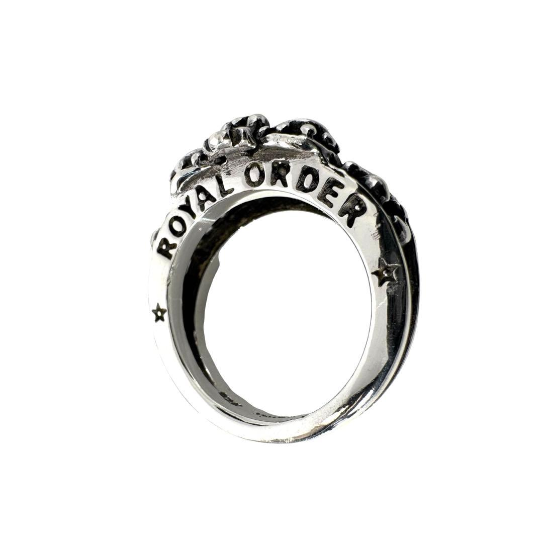 ロイヤルオーダー DEMI CROWN デミ クラウン リリー リング 15号