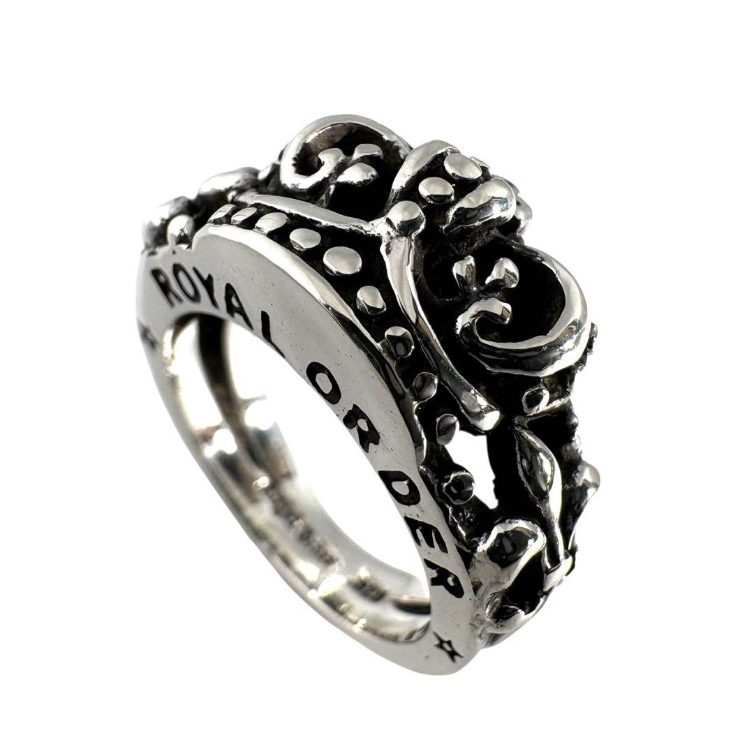 ロイヤルオーダー DEMI CROWN デミ クラウン リリー リング 15号