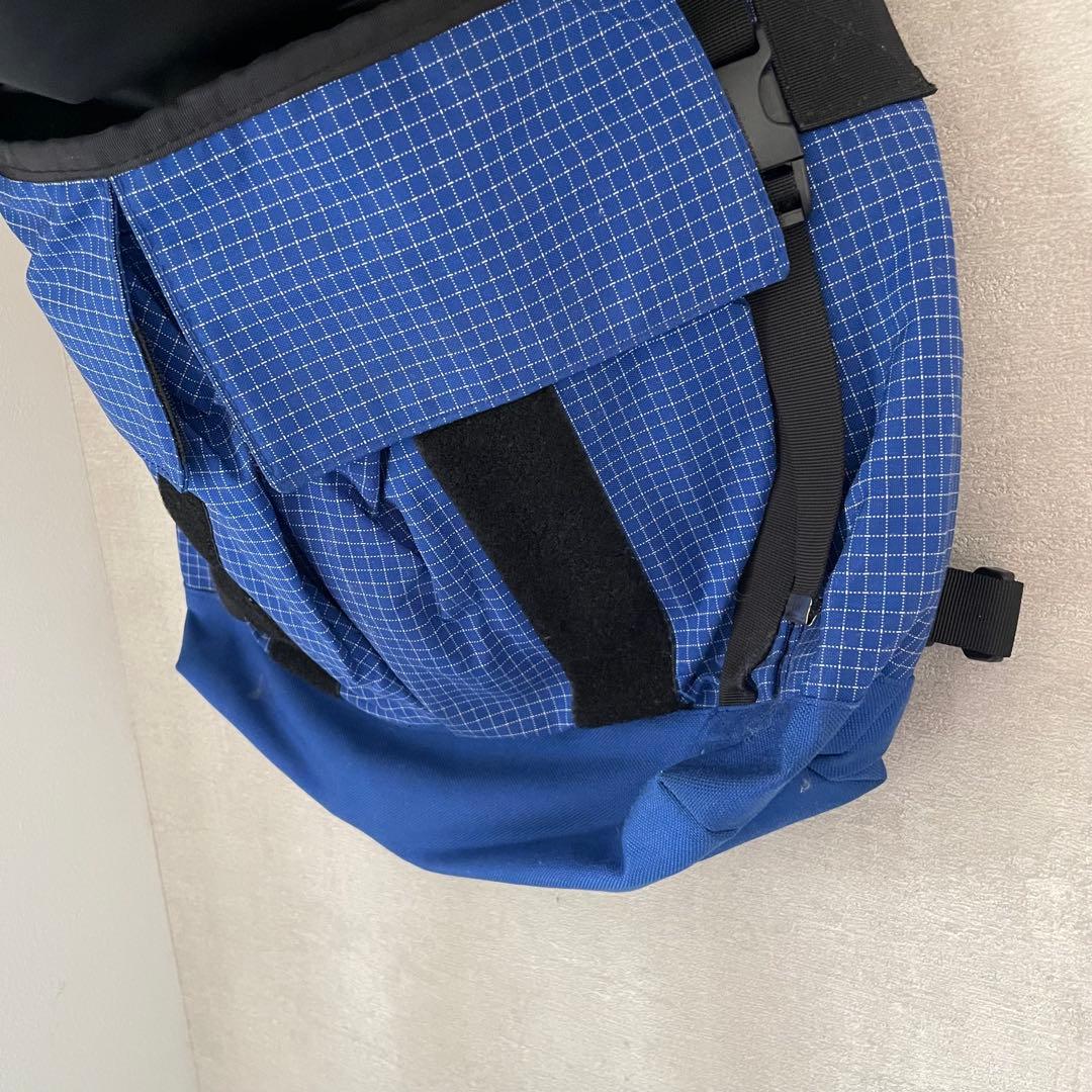 Supreme ブルー チェック柄 メッセンジャーバッグ