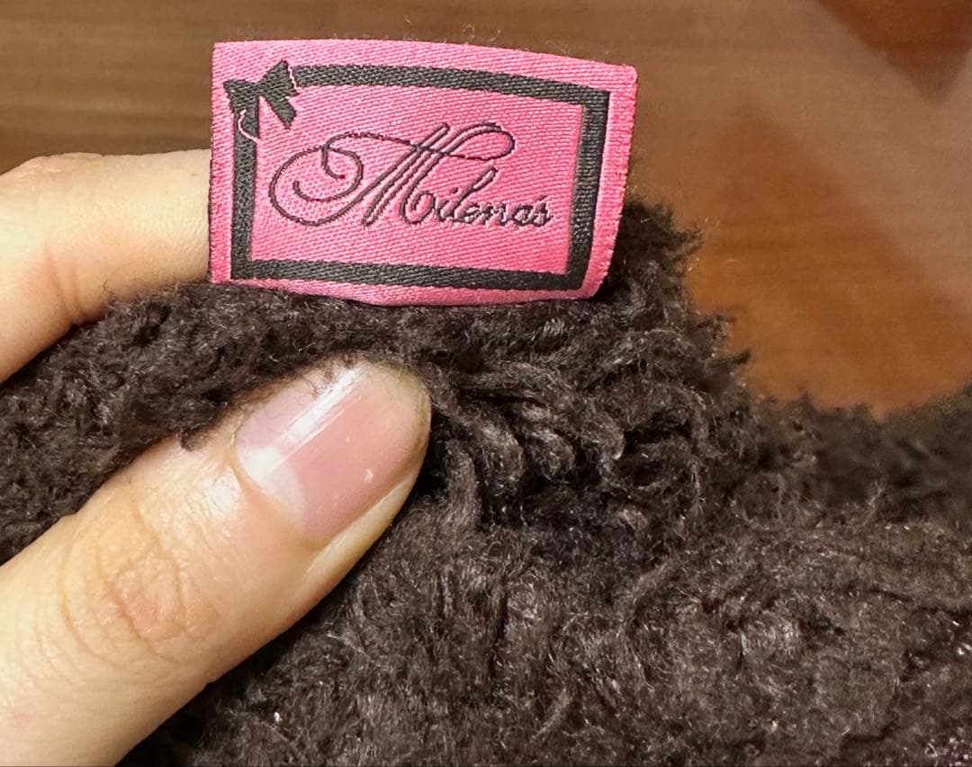 ム*ー様 Milenos 茶色のクマ型湯たんぽ