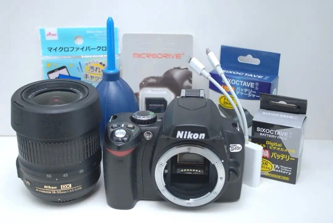 ⭐️コンパクトで高画質⭐️届いてすぐ使えます！Nikon D40X