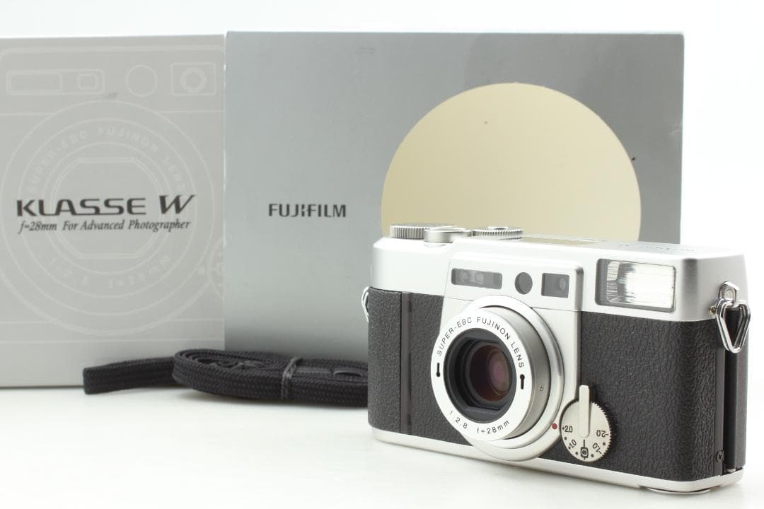 【動作確認済】Fujifilm KLASSE W Silver フィルムカメラ