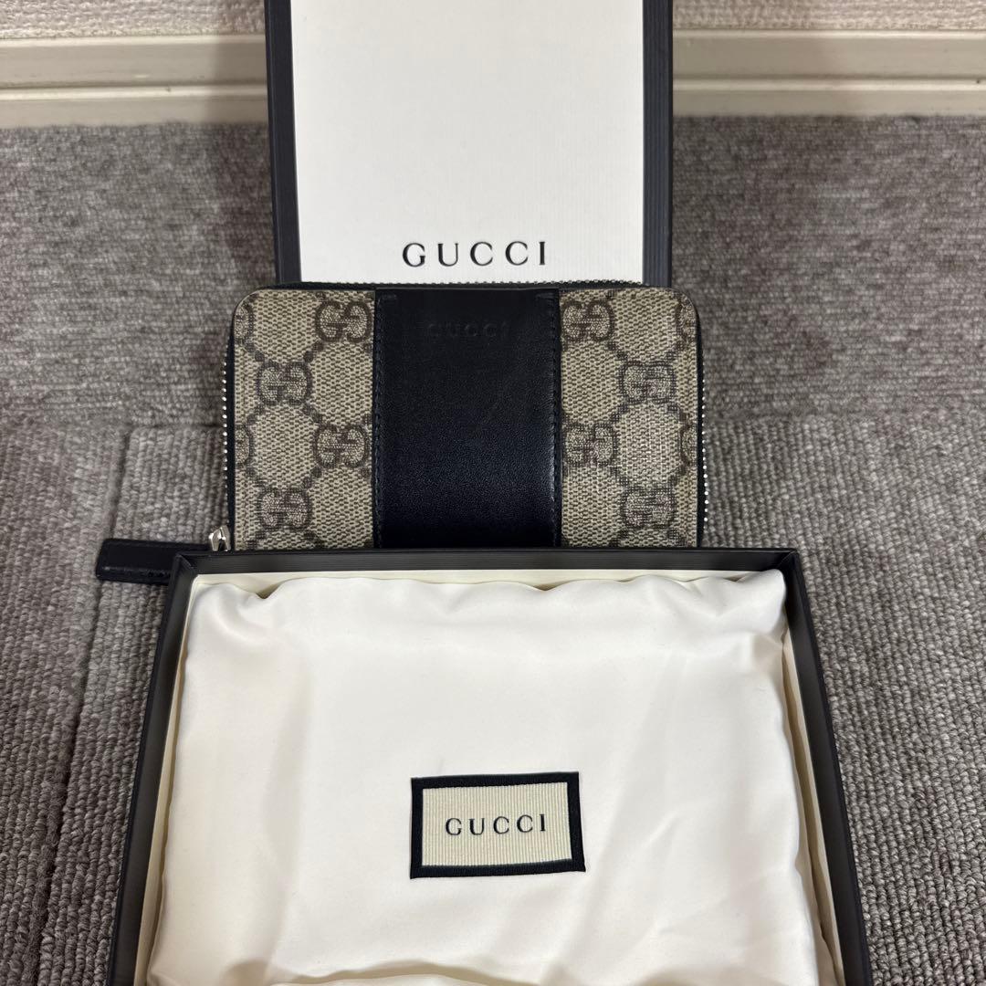 GUCCI ケース・小銭入れ ベージュ・ブラック