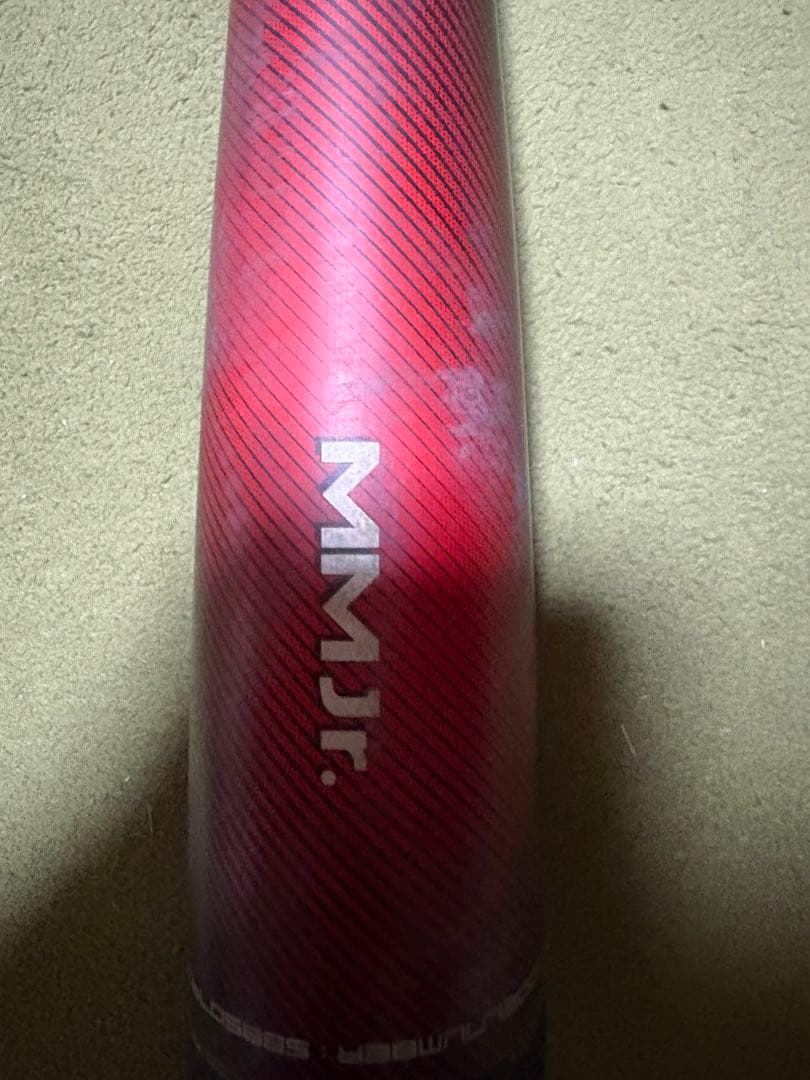 MMJr. 赤 軟式バット　少年用