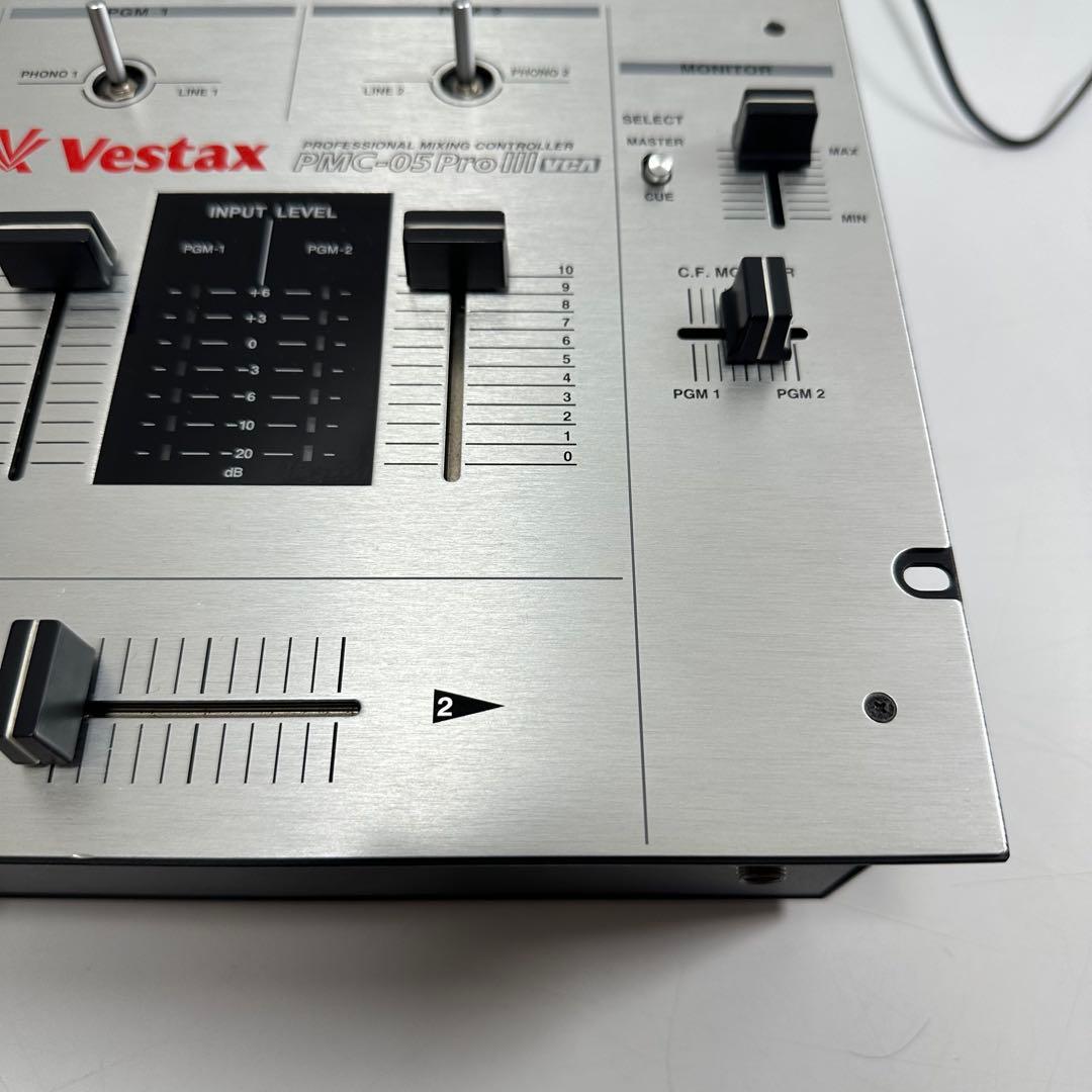 美品VESTAX PMC-05 Pro Ⅲ VCA DJ ミキサー　スクラッチ