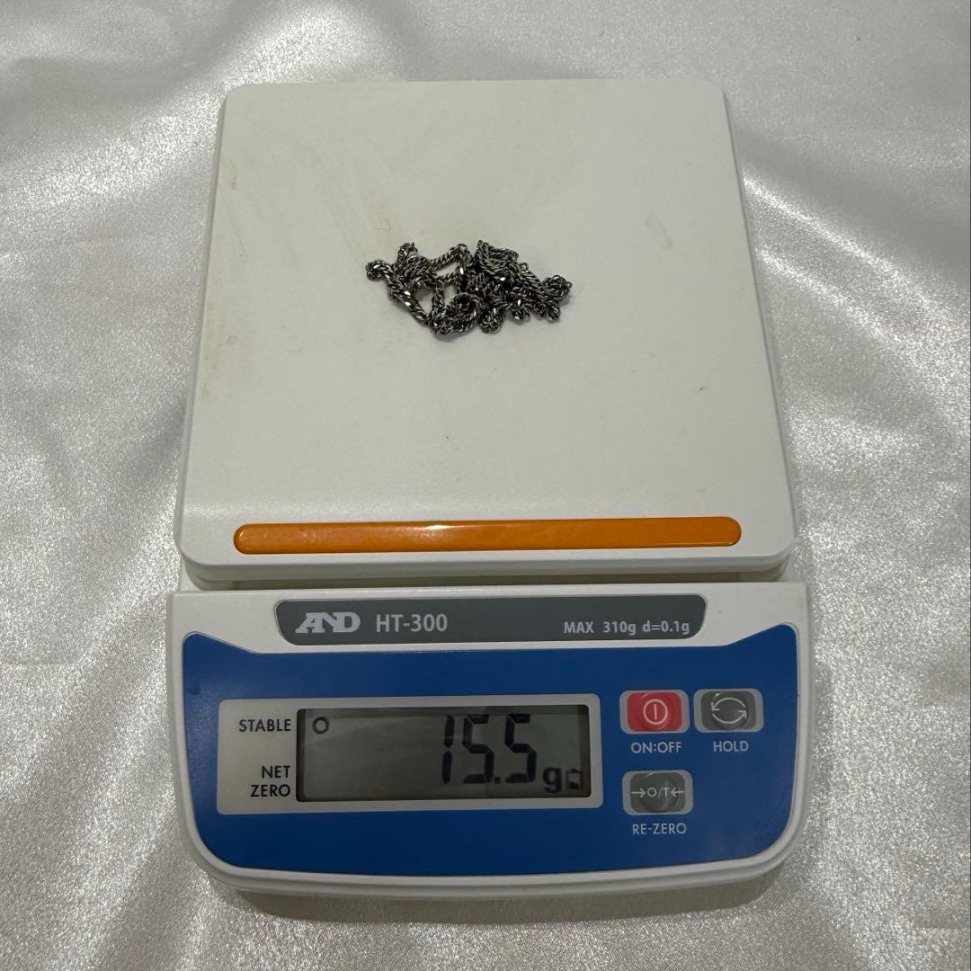 【極美品】プラチナ pt850 喜平ネックレス 15.5g 50cm